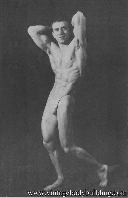 Italian bodybuilder vintage photo