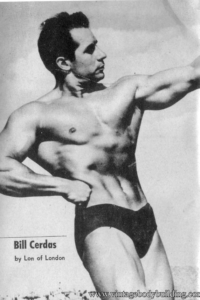Bodybuilder Bill Cerdas by Lon of London
