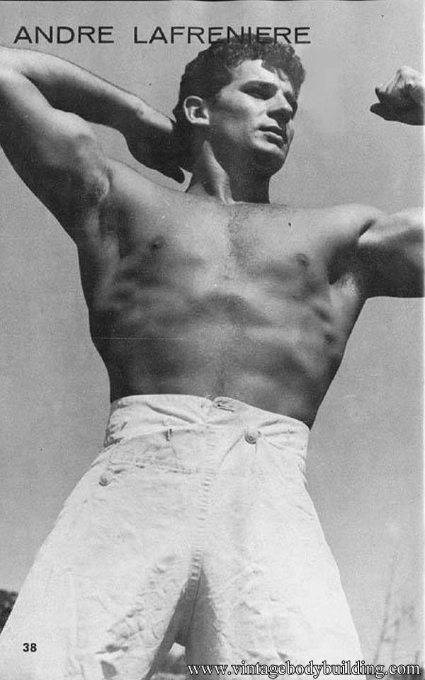 vitnage physique vintage bodybuilder