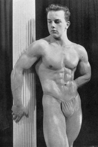 male physique vintage photo art