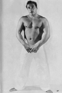 Muscle sailor male photo art