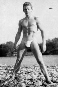 male physique vintage photography