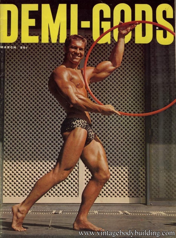 Male vintage physique magazine Demi Gods of 1961