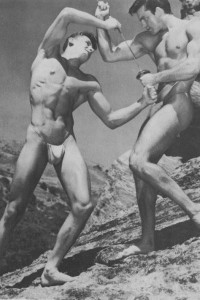 two bodybuilder by Western Photography Guild