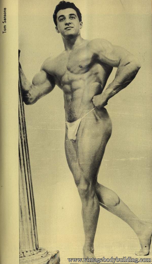 male vintage physique image of 1957