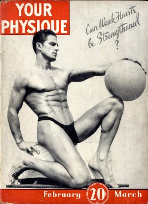 vintage bodybuilding magazine of 1944