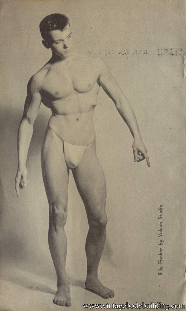 male vintage physique of 1957