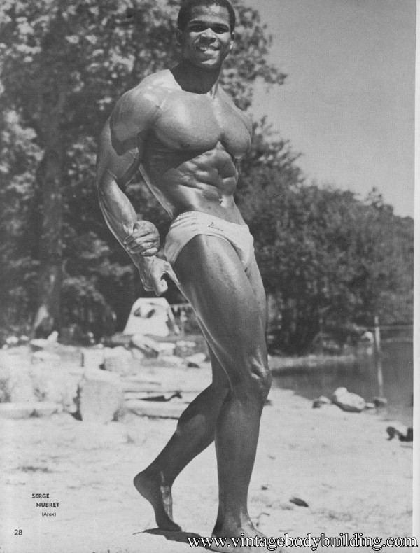 magnificent black bodybuilder Serge Nubret