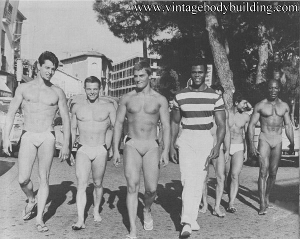 vintage physique photo art by Jean Ferrero