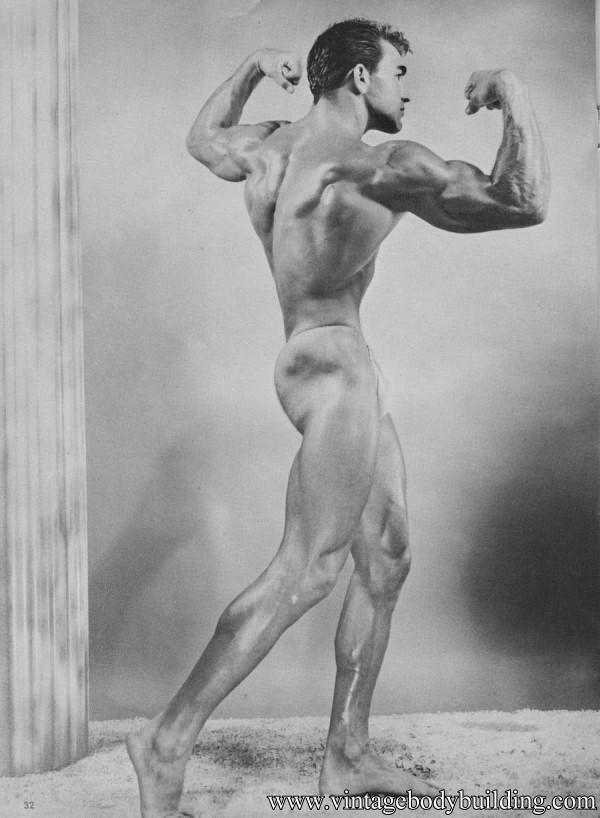 vintage physique male photo