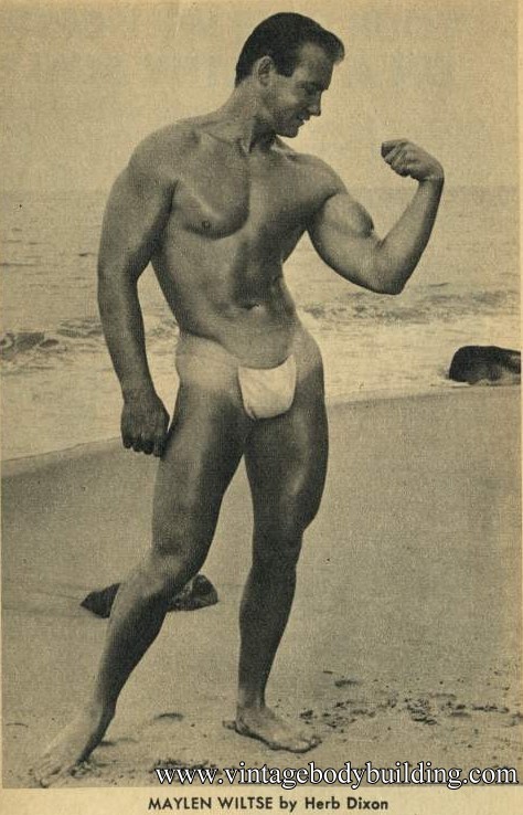 male vintage physique photography