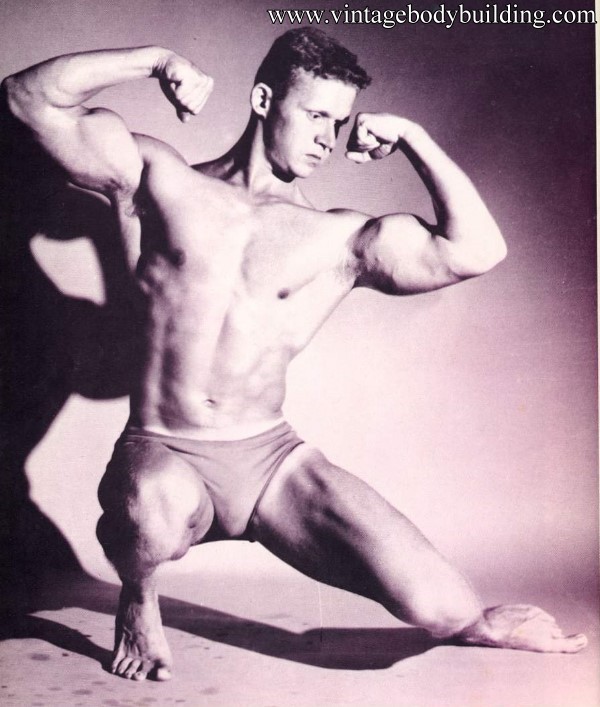 male vintage physique photo art