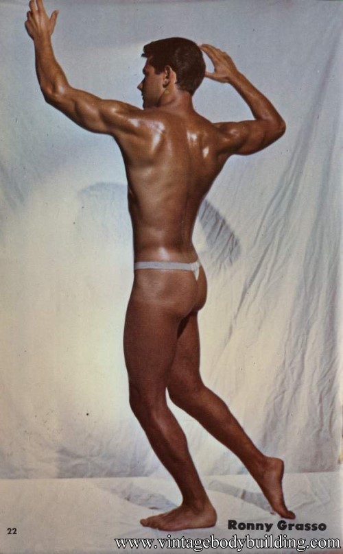 Male vintage magazine colour photography