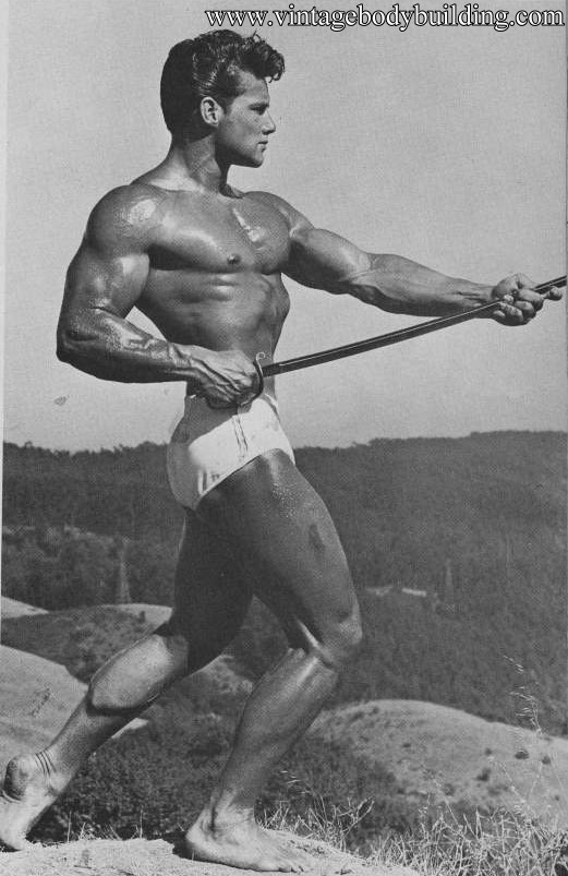 famous bodybuilder Steve Reeves