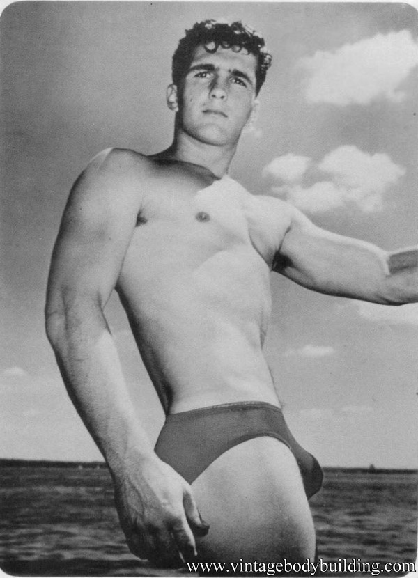 Vintage muscle model Bill Buist