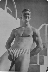 male vintage physique photo art