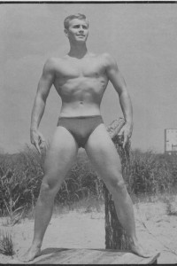 male vintage physique photo art