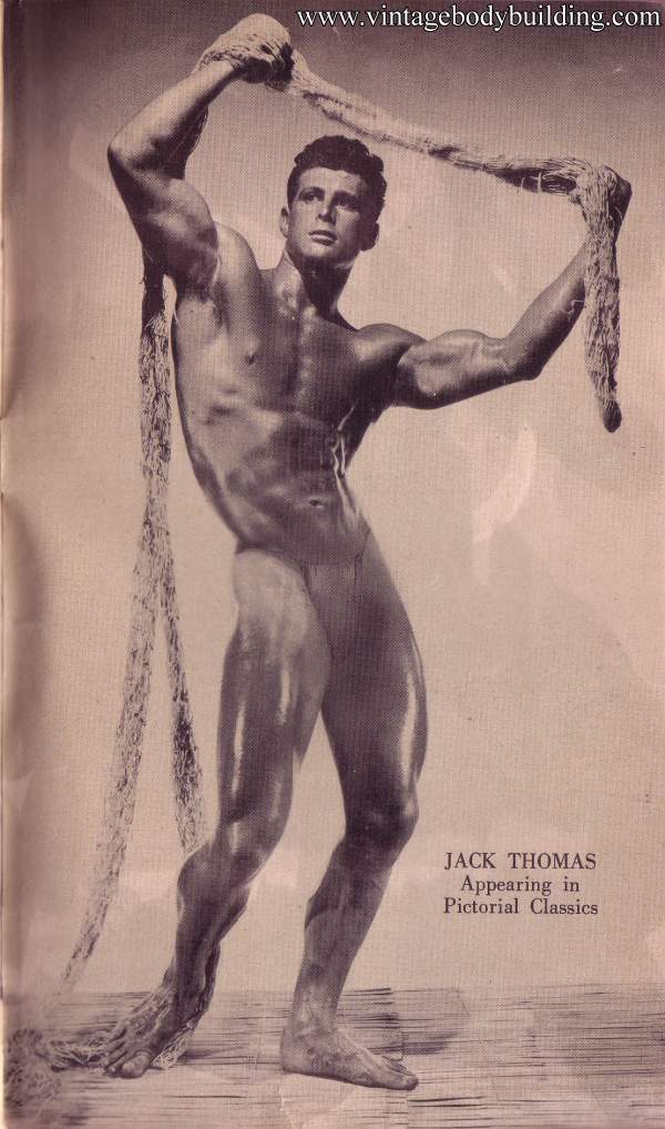 Magnificent bodybuilder Jack Thomas