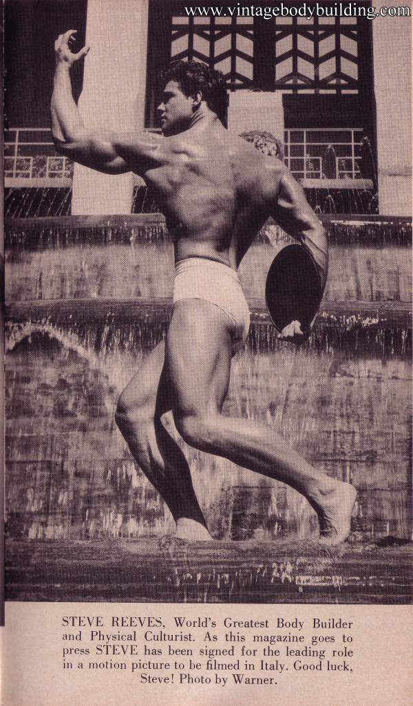 Steve Reeves by Russ Warner