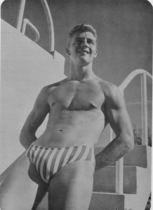 Male model Walter Covert