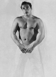 Bodybuilder Mark Sawyer
